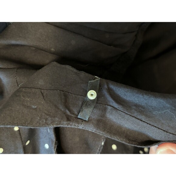 Lands End Cotton Polka Dot Dress Blue White Size 4 - Picture 9 of 10